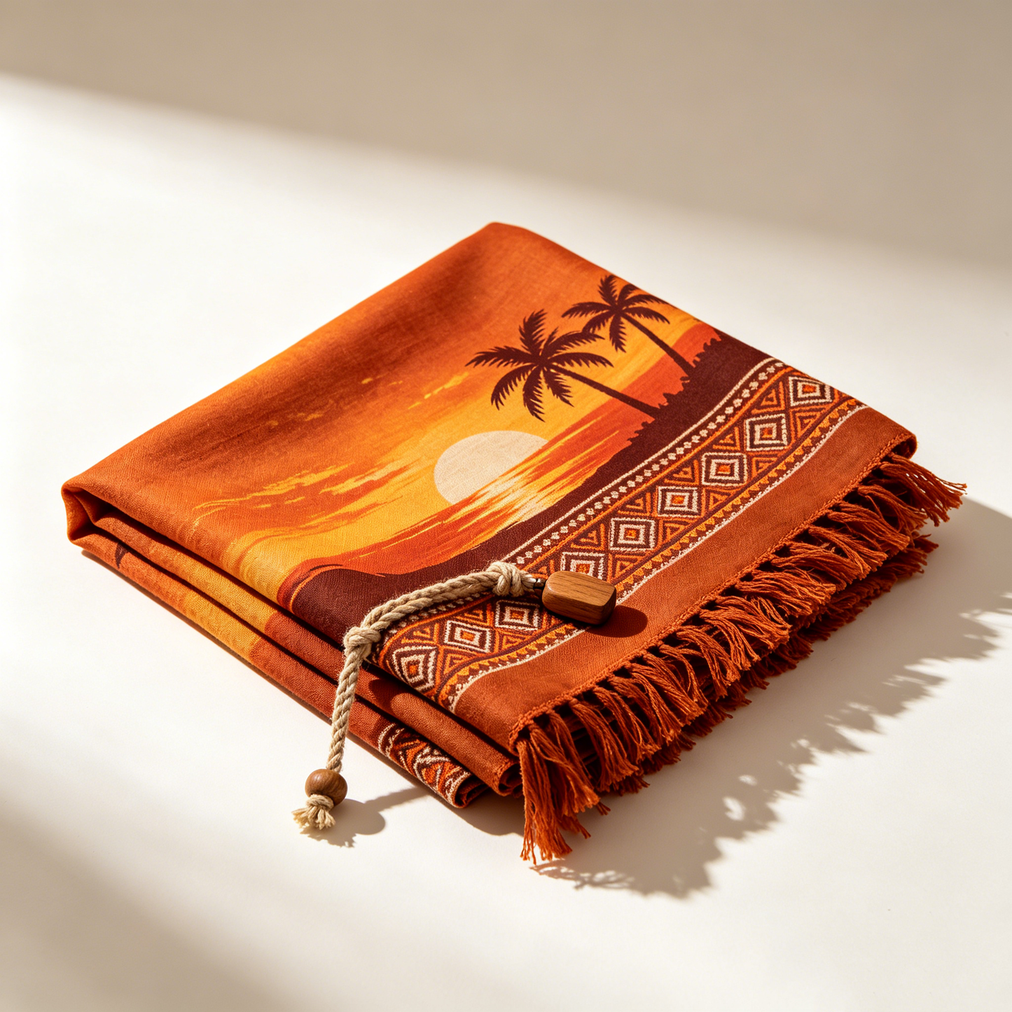 Sunset Palm